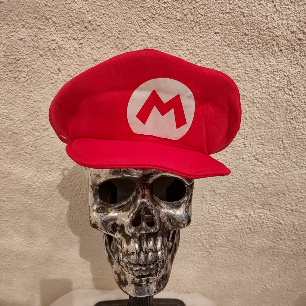 Mario Brothers Hat Cap Halloween Nostalgia Cosplay  Gamer Festival One Size